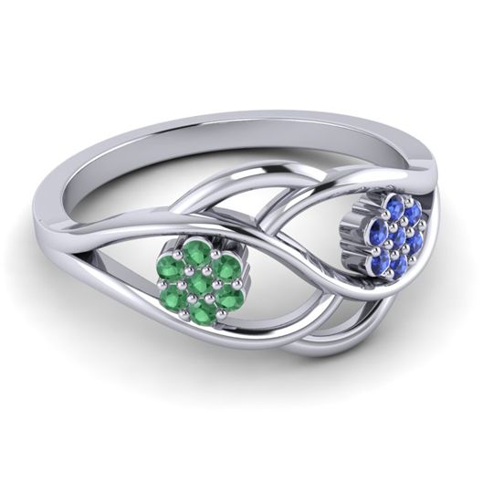 Petite Floral Yama Ring