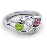 Petite Floral Yama Ring