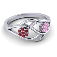 Petite Floral Yama Ring