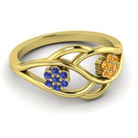 Petite Floral Yama Ring