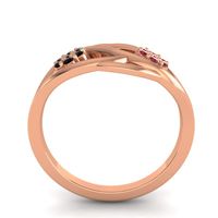 Petite Floral Yama Ring