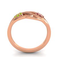Petite Floral Yama Ring
