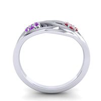Petite Floral Yama Ring