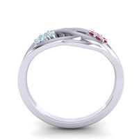 Petite Floral Yama Ring
