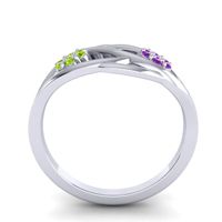 Petite Floral Yama Ring