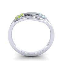 Petite Floral Yama Ring