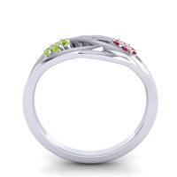 Petite Floral Yama Ring