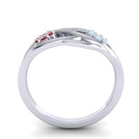 Petite Floral Yama Ring
