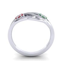 Petite Floral Yama Ring