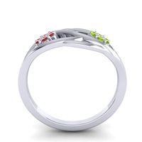 Petite Floral Yama Ring