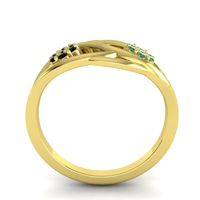 Petite Floral Yama Ring