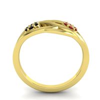 Petite Floral Yama Ring