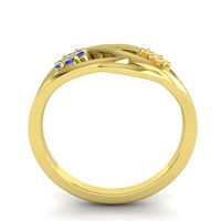 Petite Floral Yama Ring