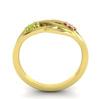 Petite Floral Yama Ring