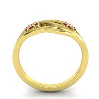 Petite Floral Yama Ring