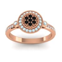 Statement Floral Pave Kendra Ring