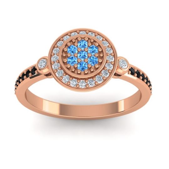 Statement Floral Pave Kendra Ring
