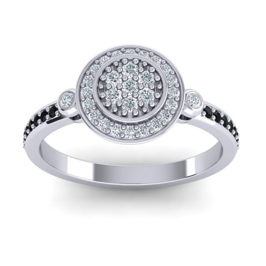 Statement Floral Pave Kendra Ring