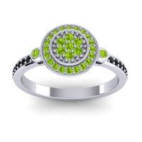 Statement Floral Pave Kendra Ring