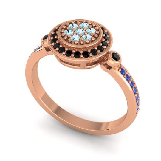Statement Floral Pave Kendra Ring