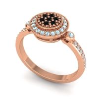 Statement Floral Pave Kendra Ring