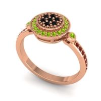 Statement Floral Pave Kendra Ring