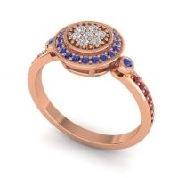 Statement Floral Pave Kendra Ring