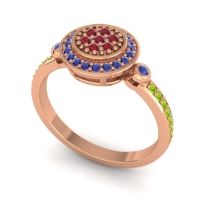 Statement Floral Pave Kendra Ring