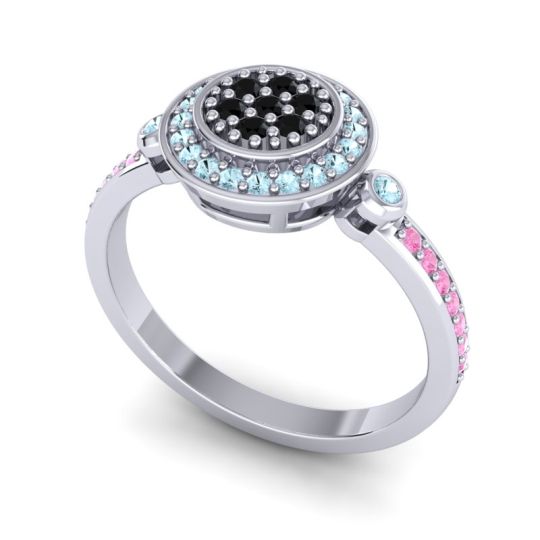 Statement Floral Pave Kendra Ring