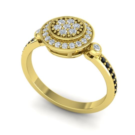 Statement Floral Pave Kendra Ring