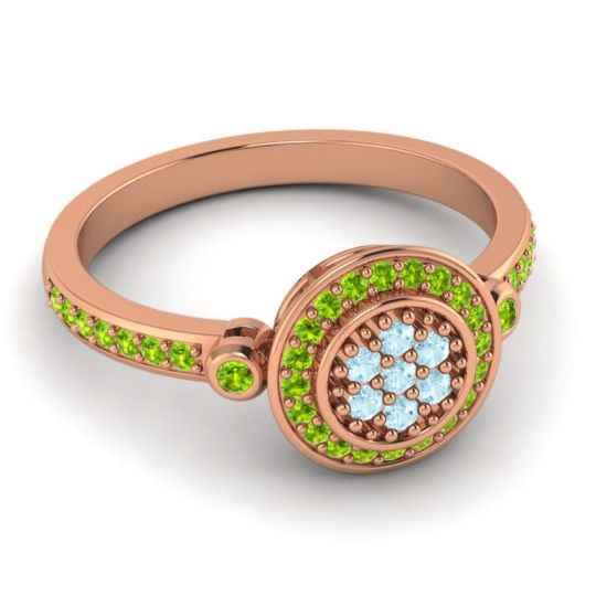 Statement Floral Pave Kendra Ring