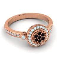 Statement Floral Pave Kendra Ring