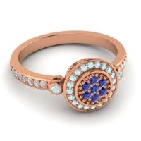 Statement Floral Pave Kendra Ring