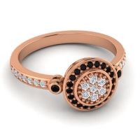 Statement Floral Pave Kendra Ring