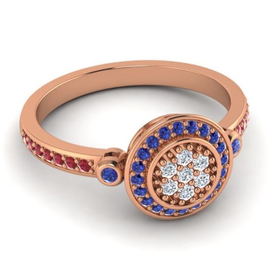 Statement Floral Pave Kendra Ring