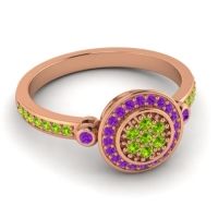 Statement Floral Pave Kendra Ring