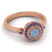 Statement Floral Pave Kendra Ring