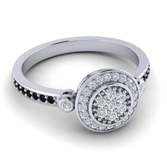 Statement Floral Pave Kendra Ring