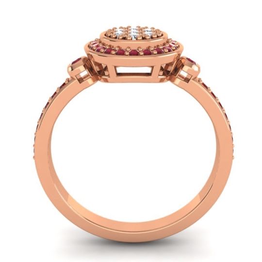 Statement Floral Pave Kendra Ring