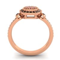 Statement Floral Pave Kendra Ring