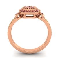 Statement Floral Pave Kendra Ring