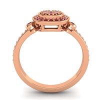 Statement Floral Pave Kendra Ring