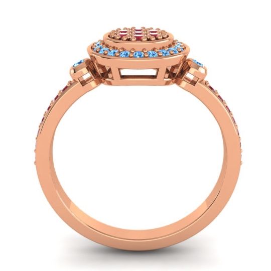 Statement Floral Pave Kendra Ring