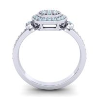 Statement Floral Pave Kendra Ring