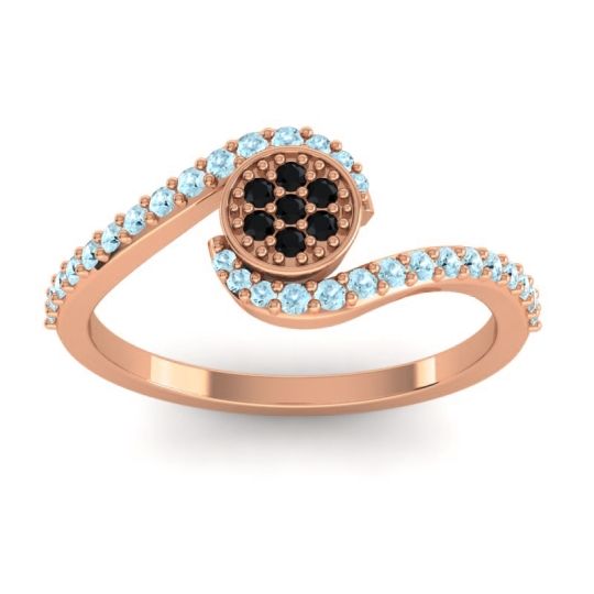 Simple Floral Pave Vapi Ring