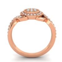 Statement Floral Pave Bhumi Ring