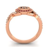 Statement Floral Pave Bhumi Ring