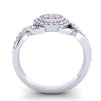 Statement Floral Pave Bhumi Ring