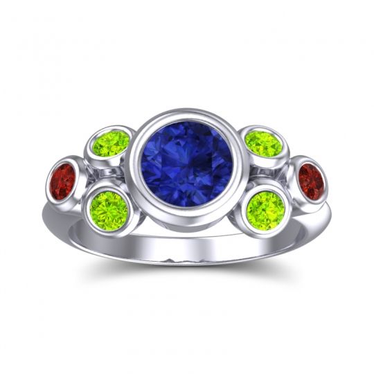 Modern Bezel Bindu Ring