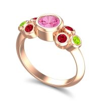 Modern Bezel Bindu Ring